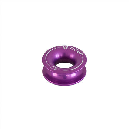 35mm aluminium low friction ring