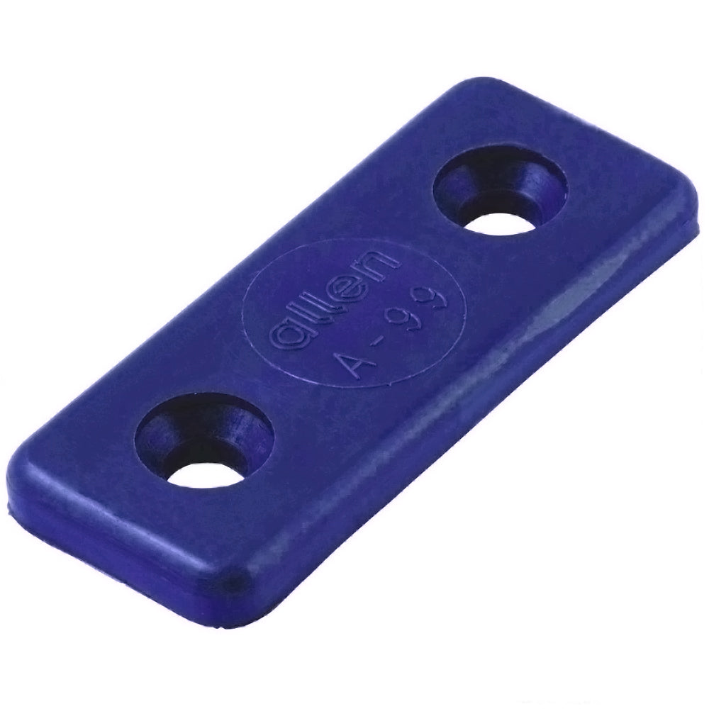 Toe strap plate