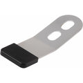 Rudder retaining clip with endcap