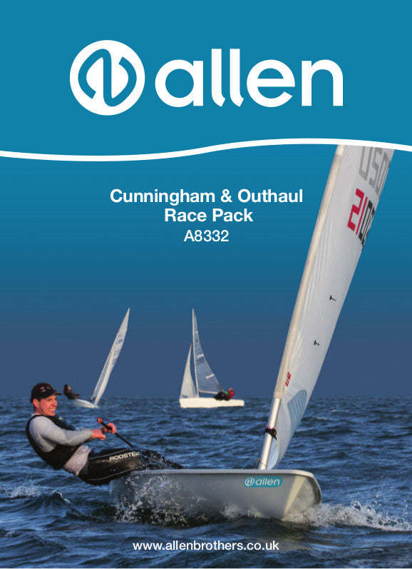 Dinghy downhaul and outhaul pack