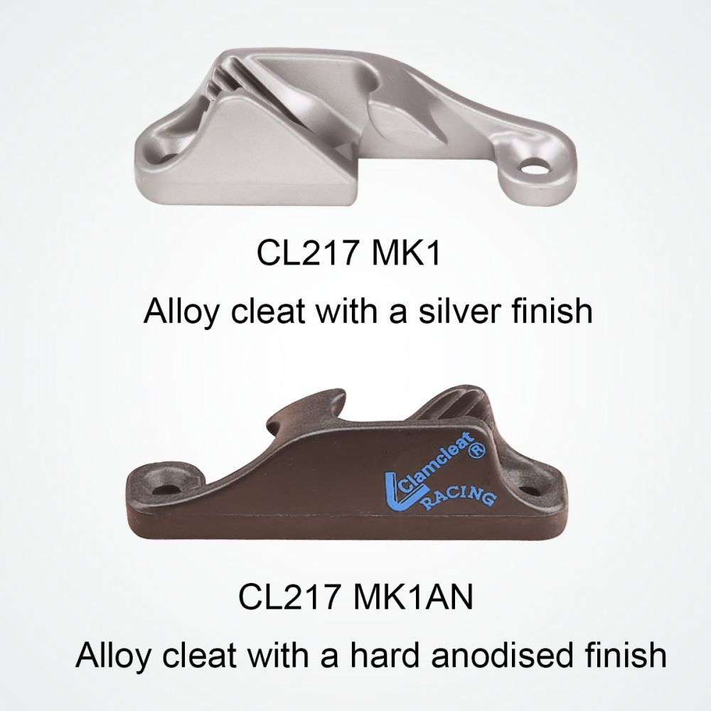Clamcleat Side entry clamcleat, starboard